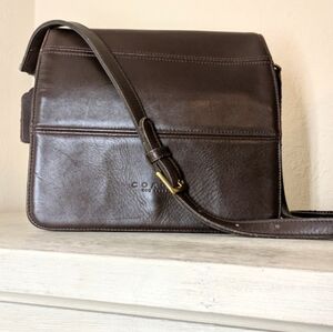 Coach Vintage 9092 Gorgeous Tribecca Bag (M) Mahogany Brown